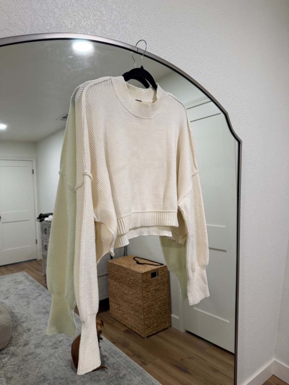 Free People Cream Easy Street Sweater - Picture 2 of 6